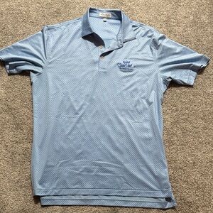 Peter Millar Light Blue Polo Shirt